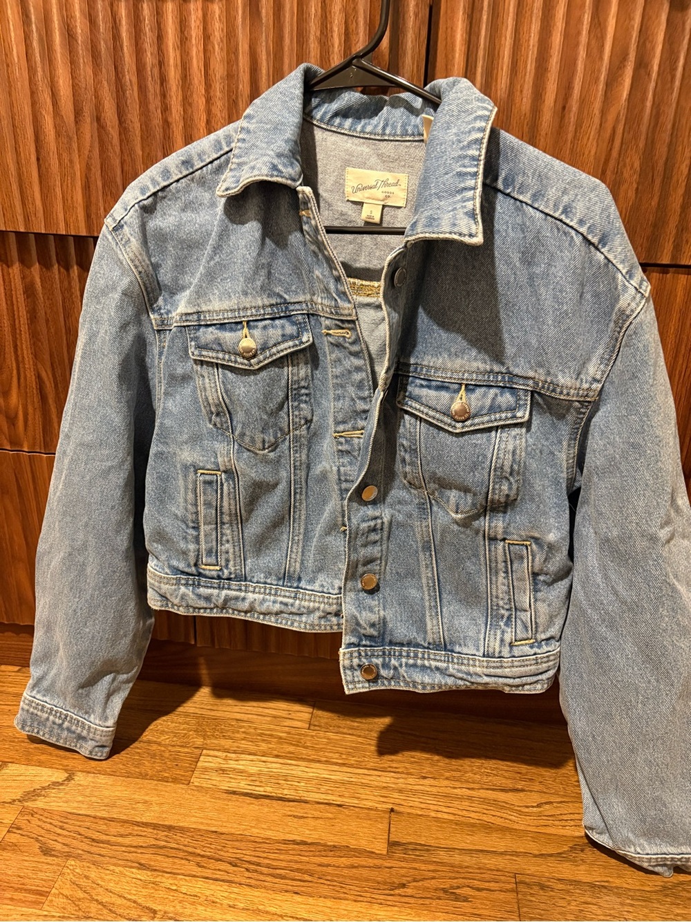 Light Wash Denim Jean Jacket
